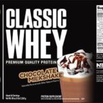 Classic Whey Protein Chocolate MilkShake label-en