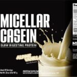 Micellar Casein Alpine Vanilla lebel-en