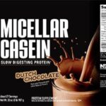 Micellar Casein Dutch Chocolate label-en