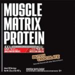 Muscle Matrix Dutch Chocolate label-en