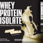 Whey Protein Alpine Vanilla label-en