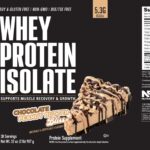 Whey Protein Isolate Chocolate Peanut Butter Bliss label-en